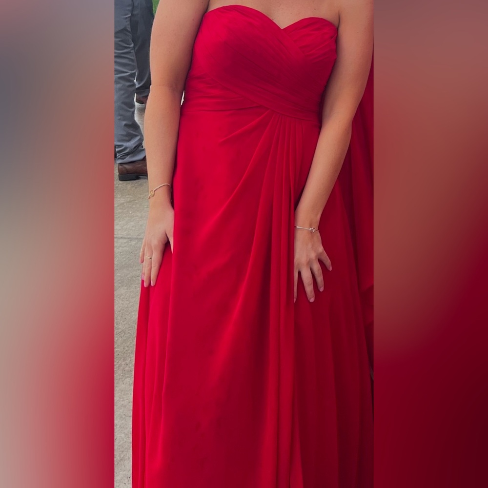 Azazie Red Dress